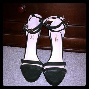 Black Sandal Heels